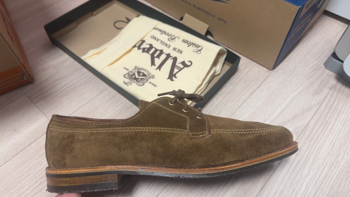 알든 735L Mocc Toe Snuff Suede 9.5D 상품이미지3