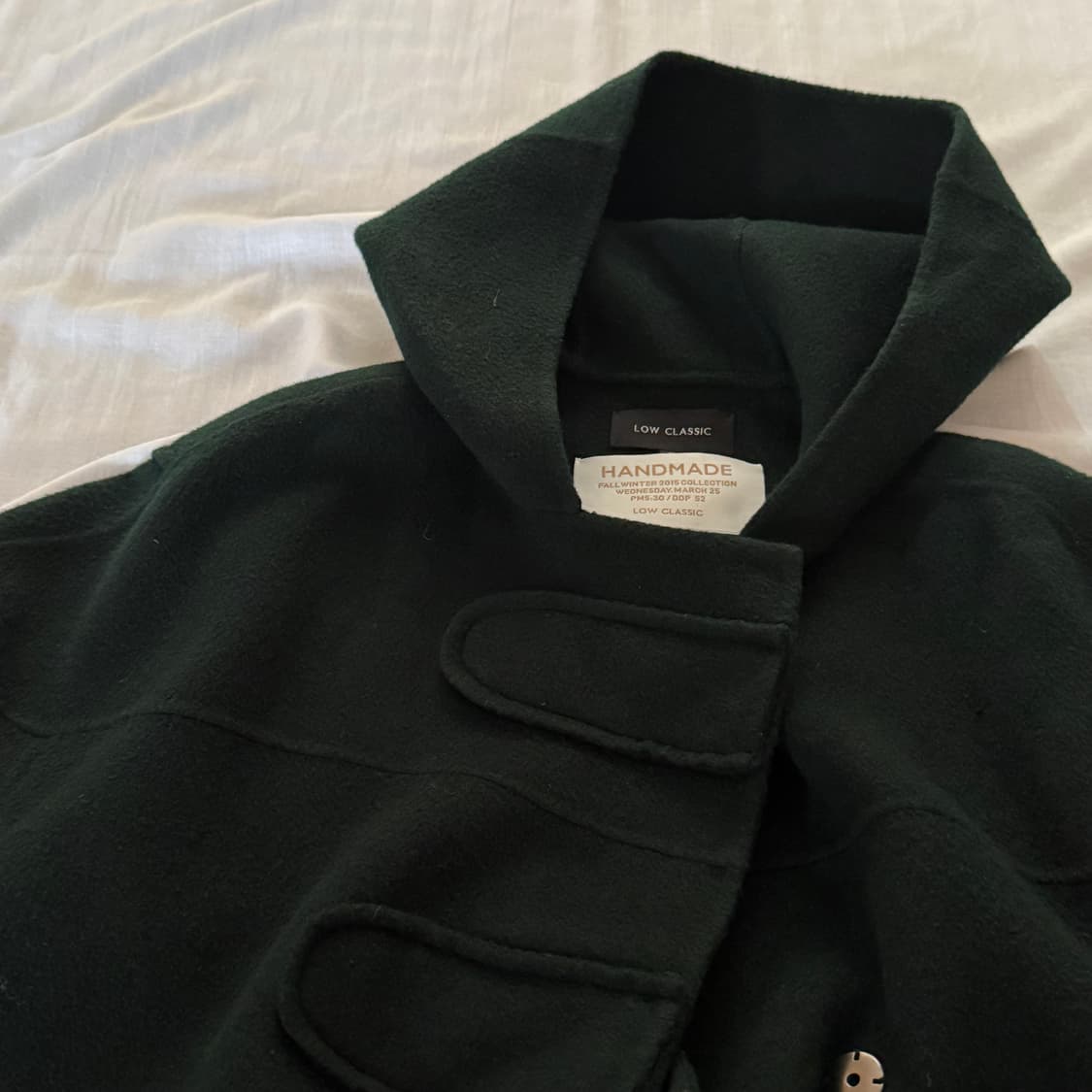 로우클래식 핸드메이드 후드코트  상품이미지4