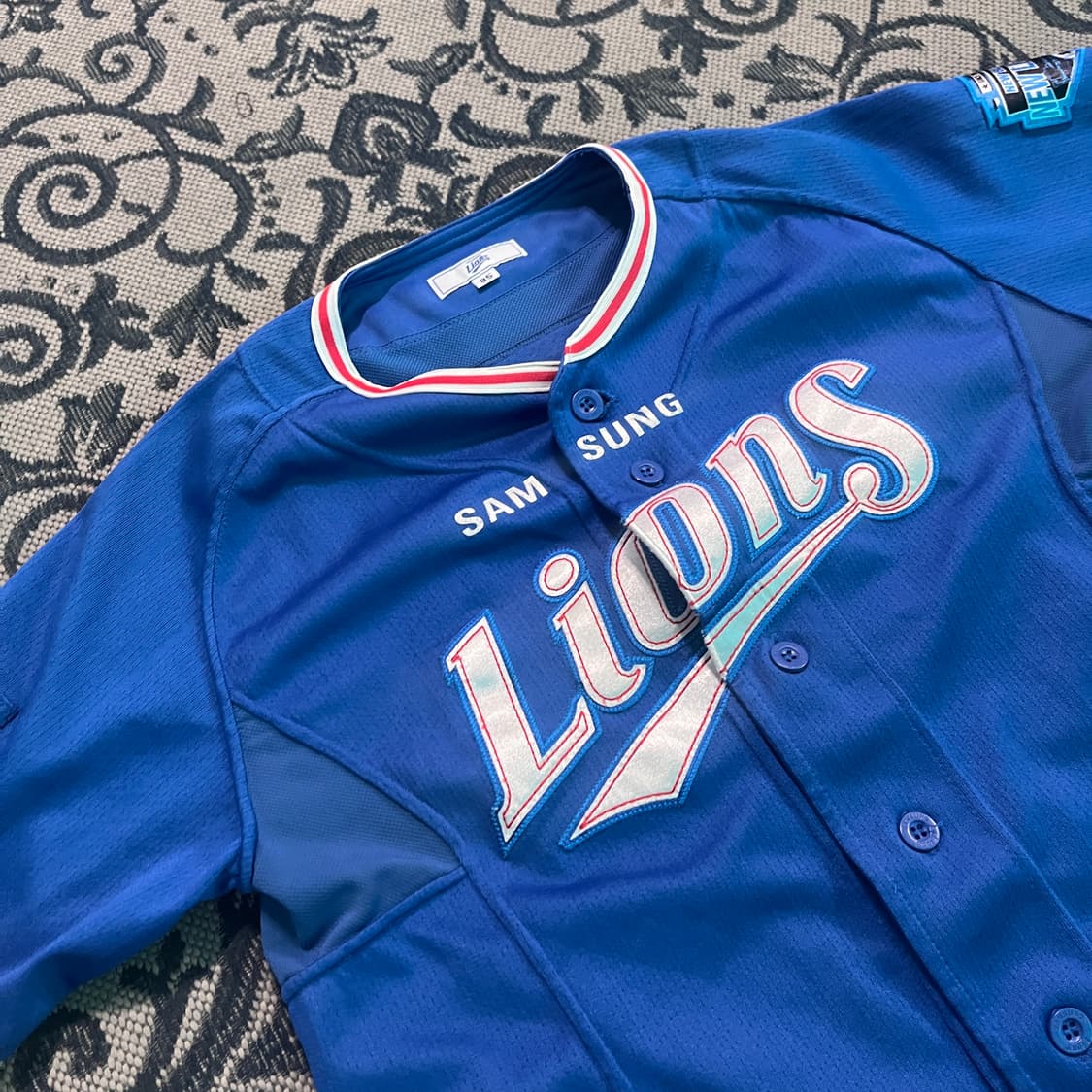 85 삼성라이온즈 김지찬 어웨이 유니폼/W2666 상품이미지2