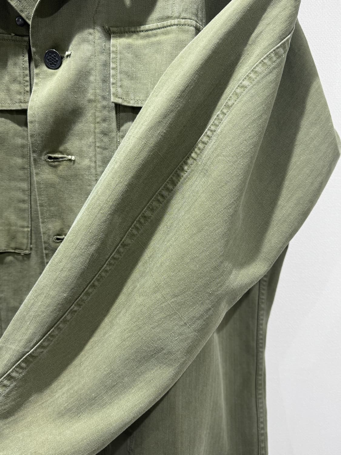 40s 오리지널 M43 HBT 셔츠 (38R) 상품이미지3