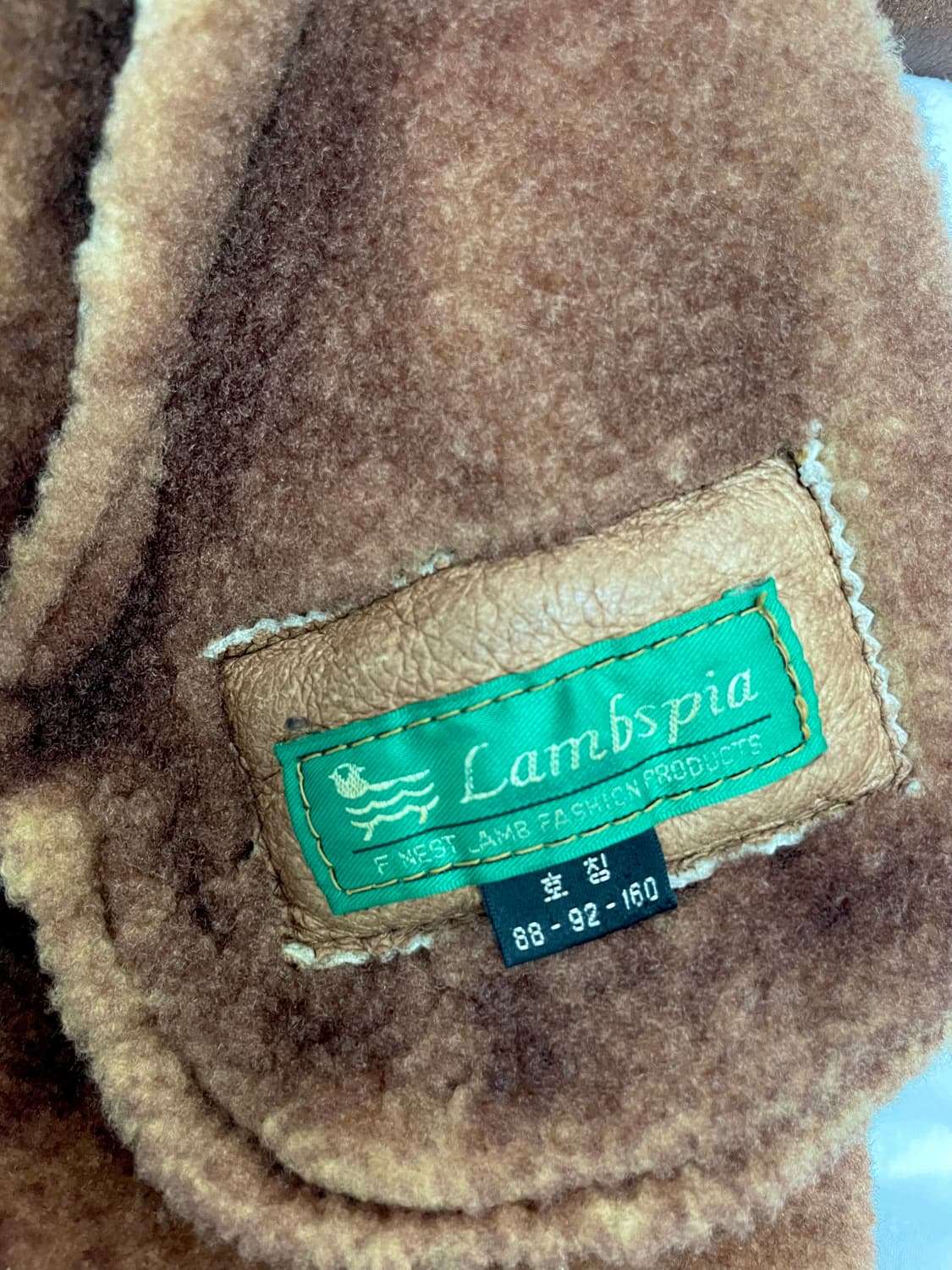 (100-103) Lambspia 양가죽 리얼무스탕 상품이미지6