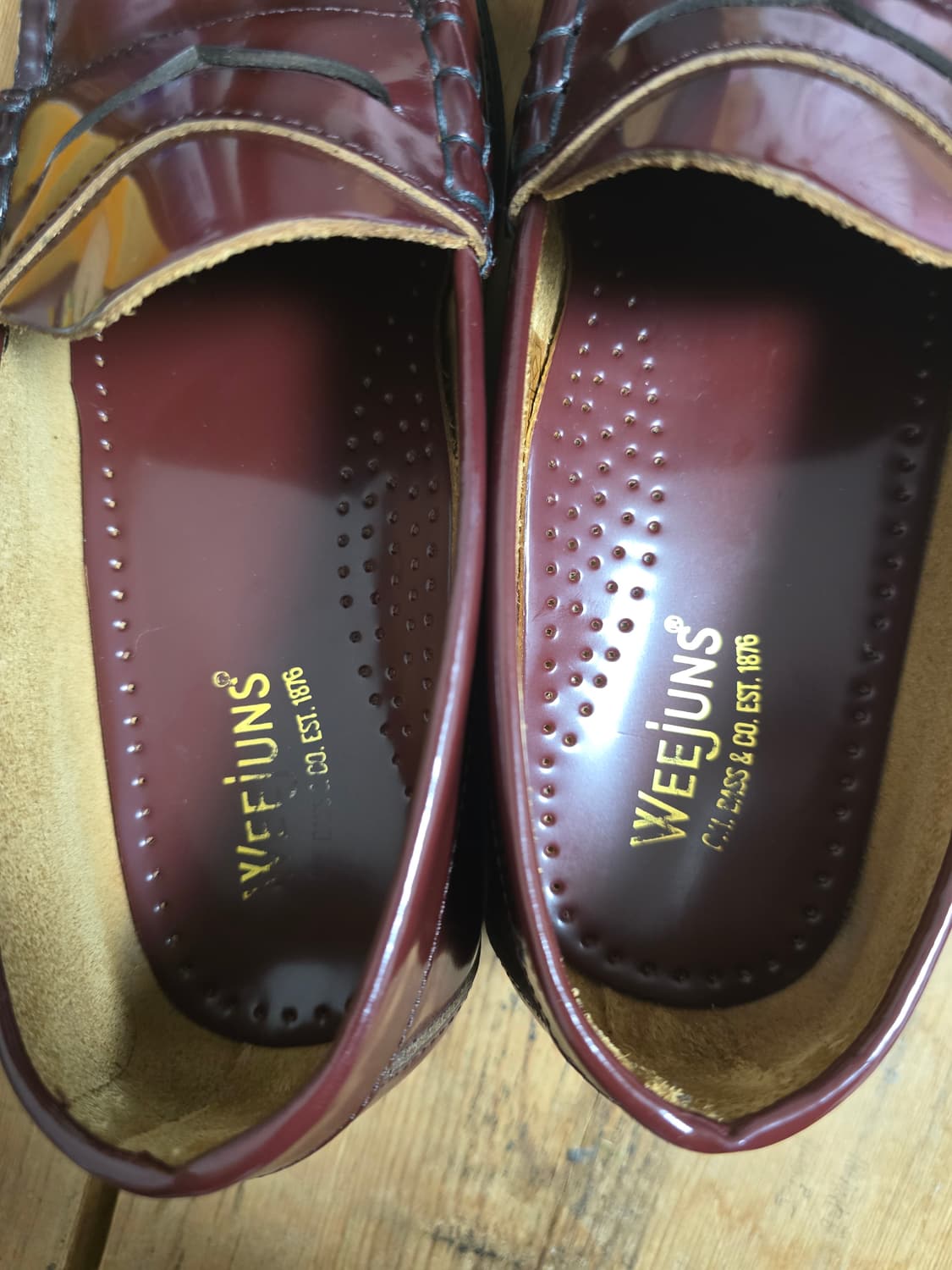 지에이치바스 위준 버건디 로퍼230 상품이미지4