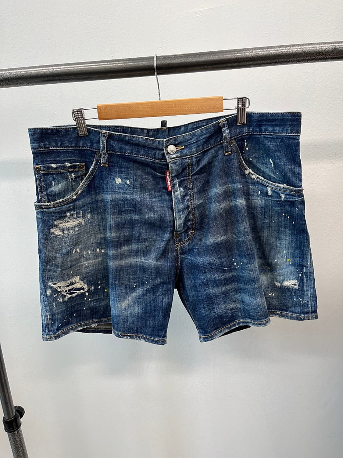 37-38) 디스퀘어드 빈티지 데님 숏츠 상품이미지2