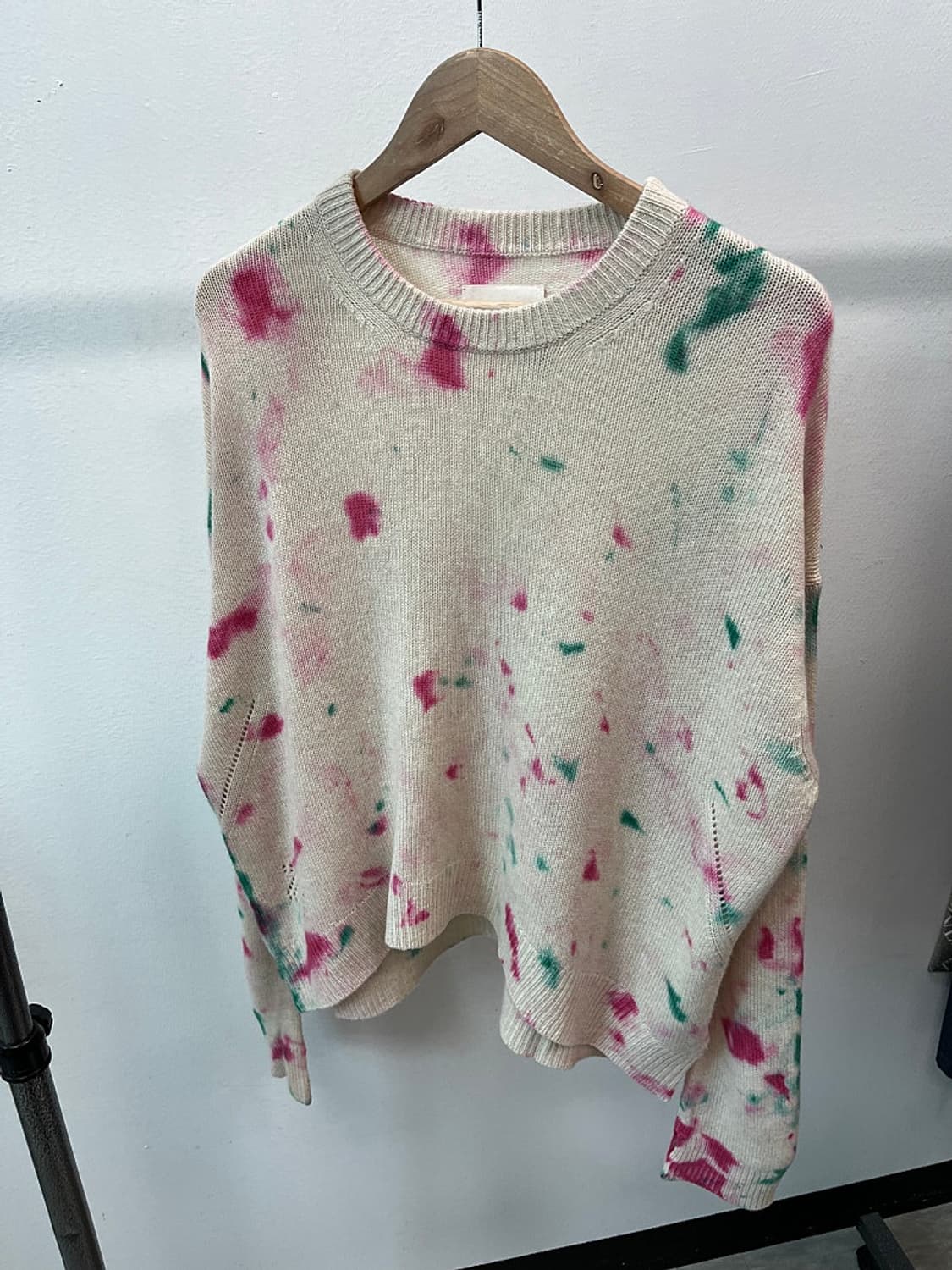 여) 쟈딕앤볼테르 나염 캐시미어 니트  상품이미지2