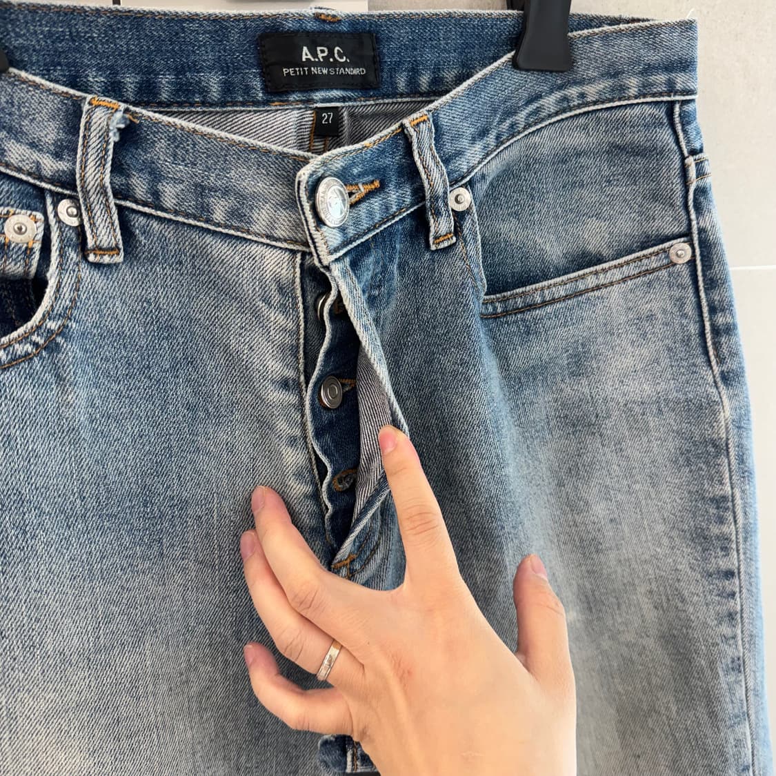 아페쎄 쁘띠 스탠다드 데님 여성27 상품이미지3