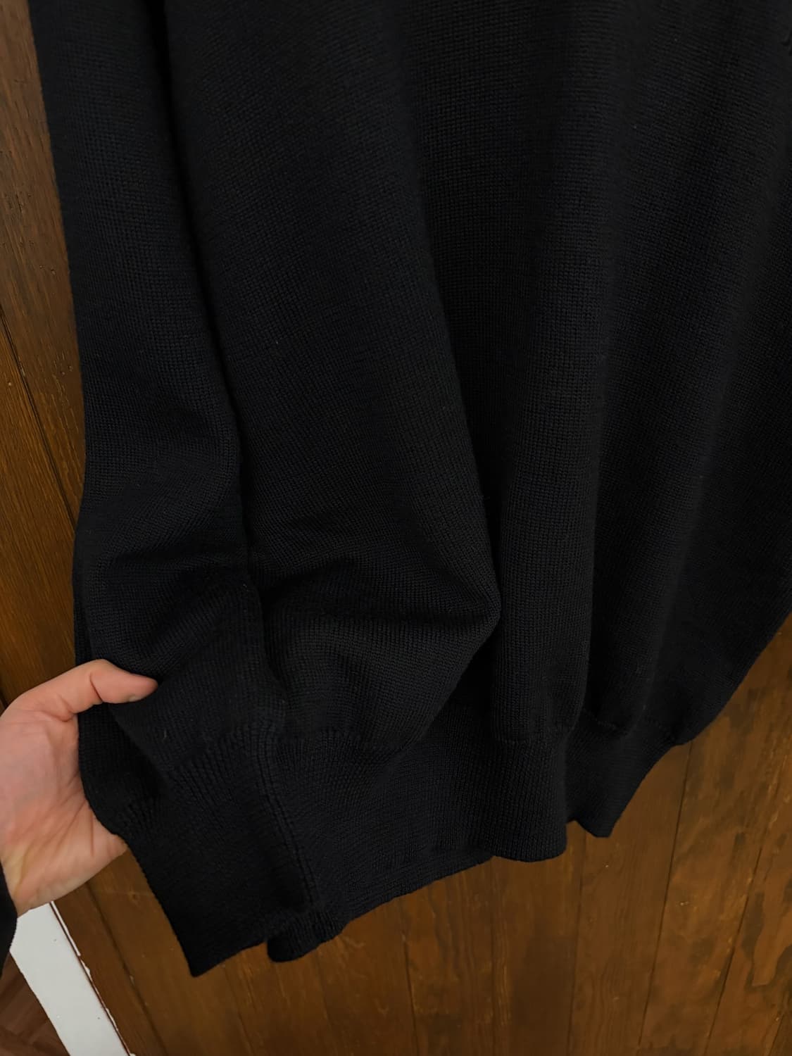 크리스찬디올 정품 블랙 카라니트 상품이미지4