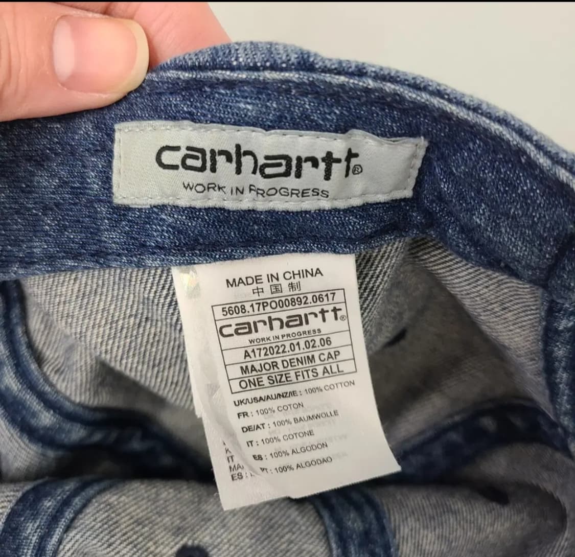 칼하트 메디슨 마조 데님 볼캡 OS 상품이미지7