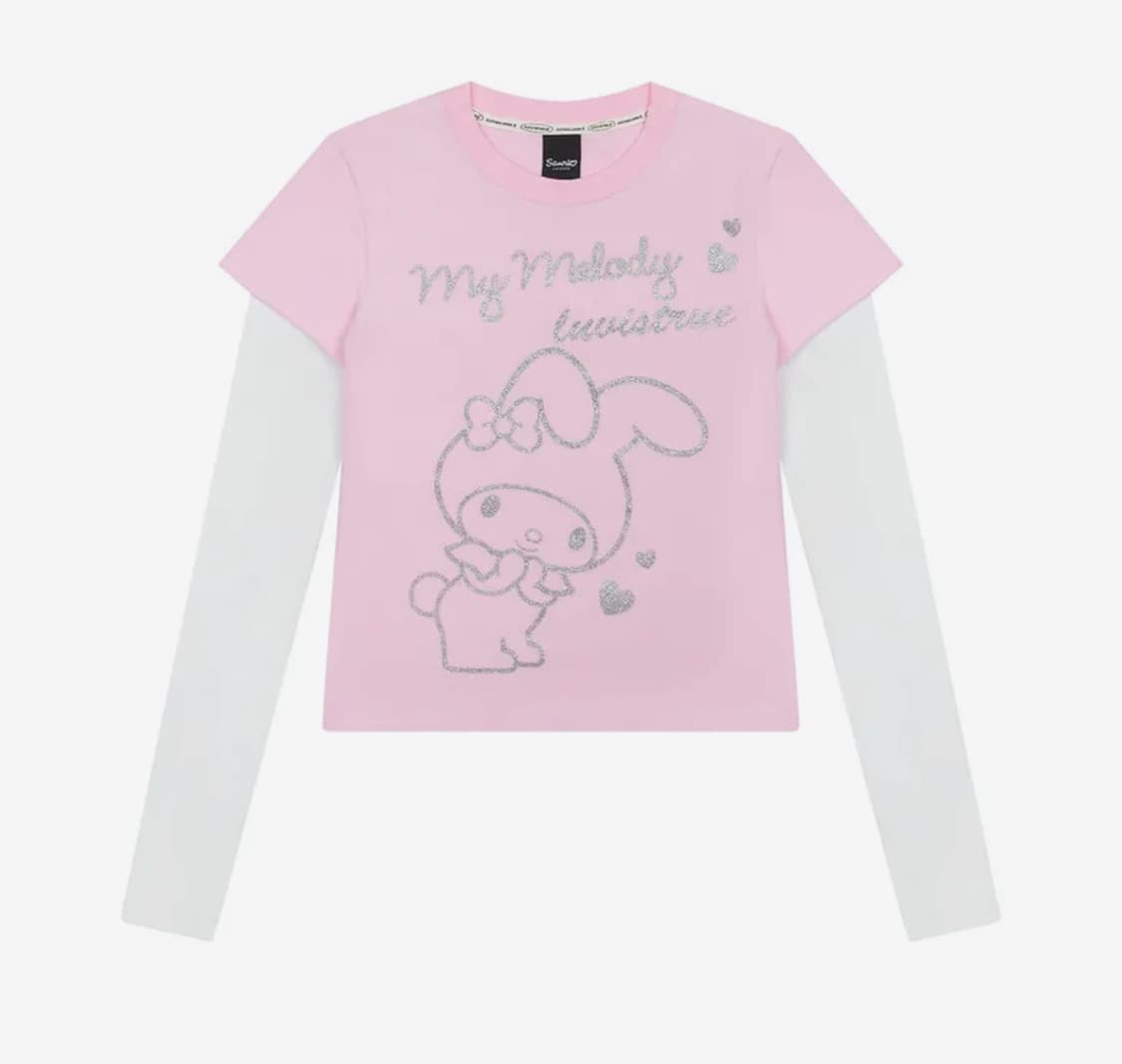 [MY MELODY] LAYERED TEE 상품이미지1