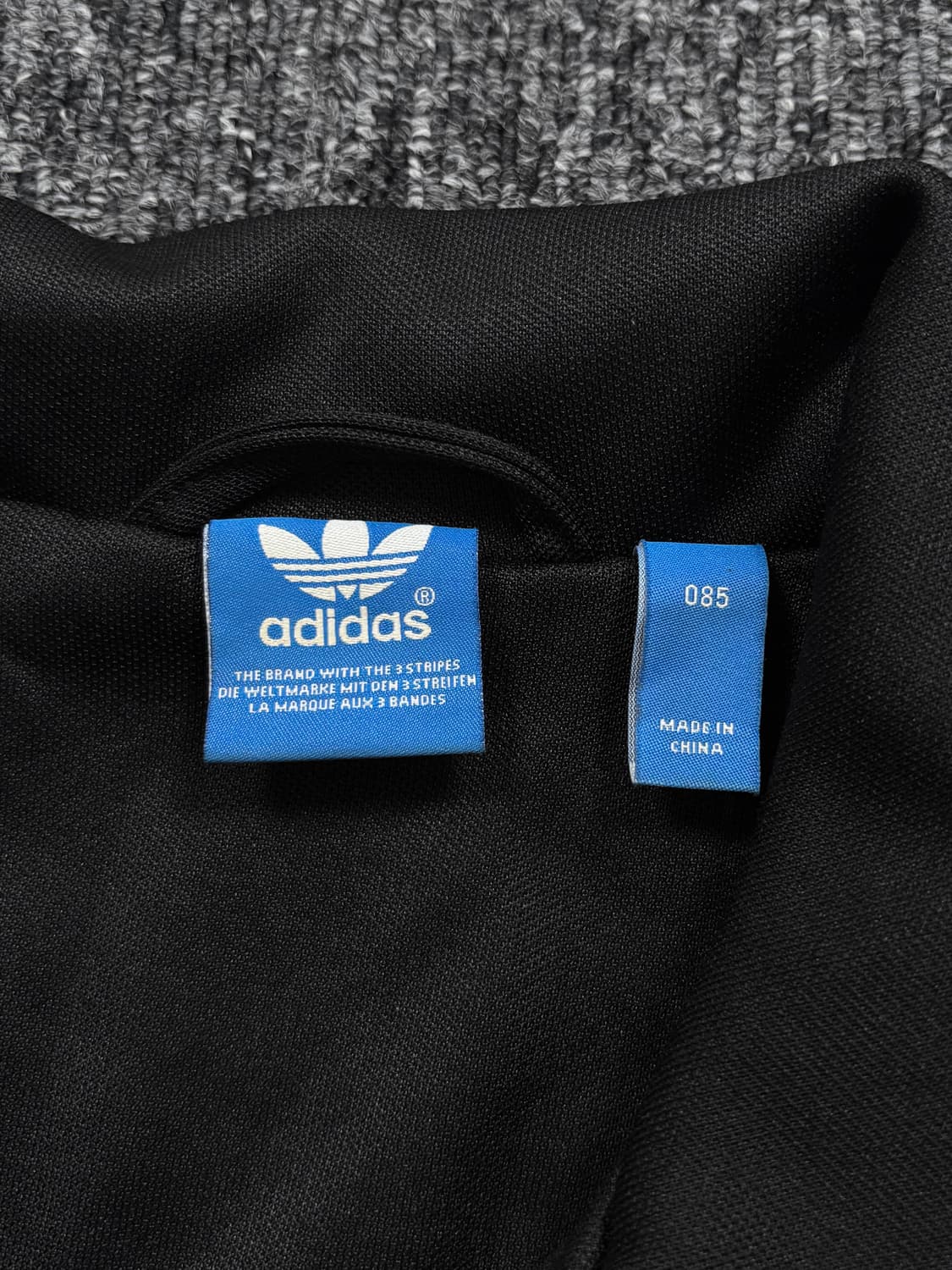 아디다스 블랙 유로파 트랙탑 져지 상품이미지5