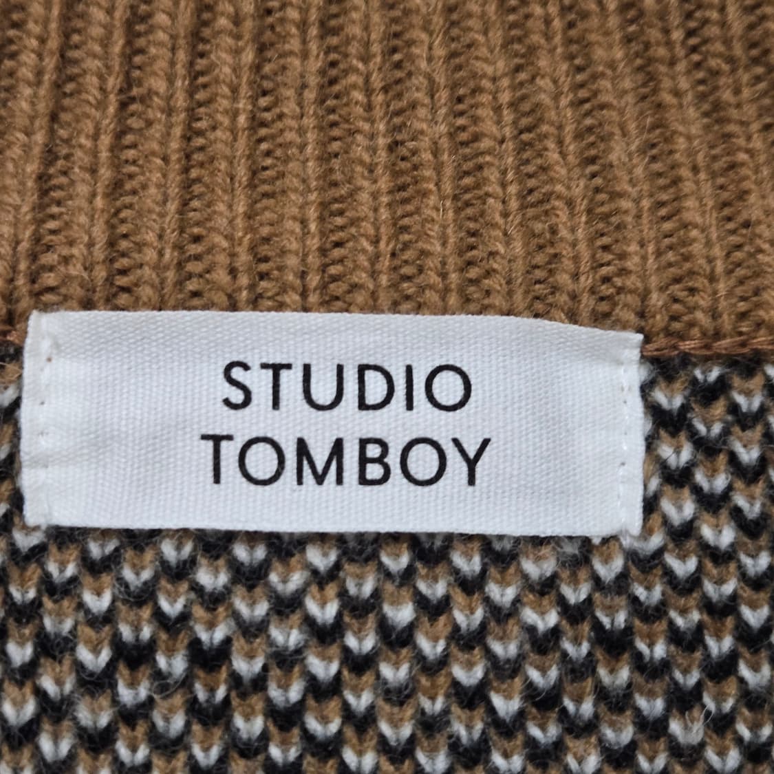 스튜디오톰보이 레오퍼드 울 가디건 / 여성 가디건 / 여자 가디건 상품이미지2