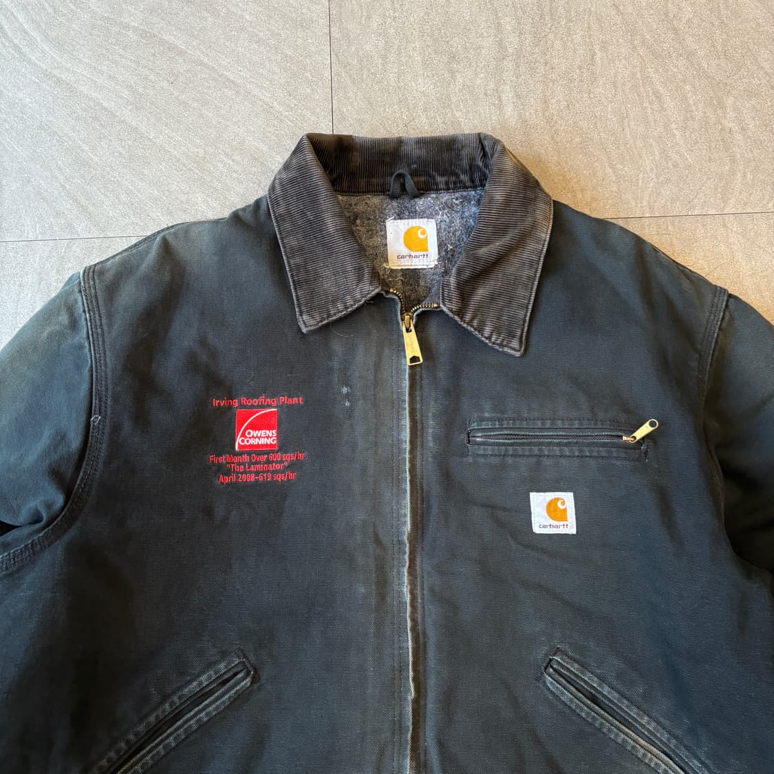 칼하트 정품 오리지널 디트로이트 블랙 자켓 상품이미지3