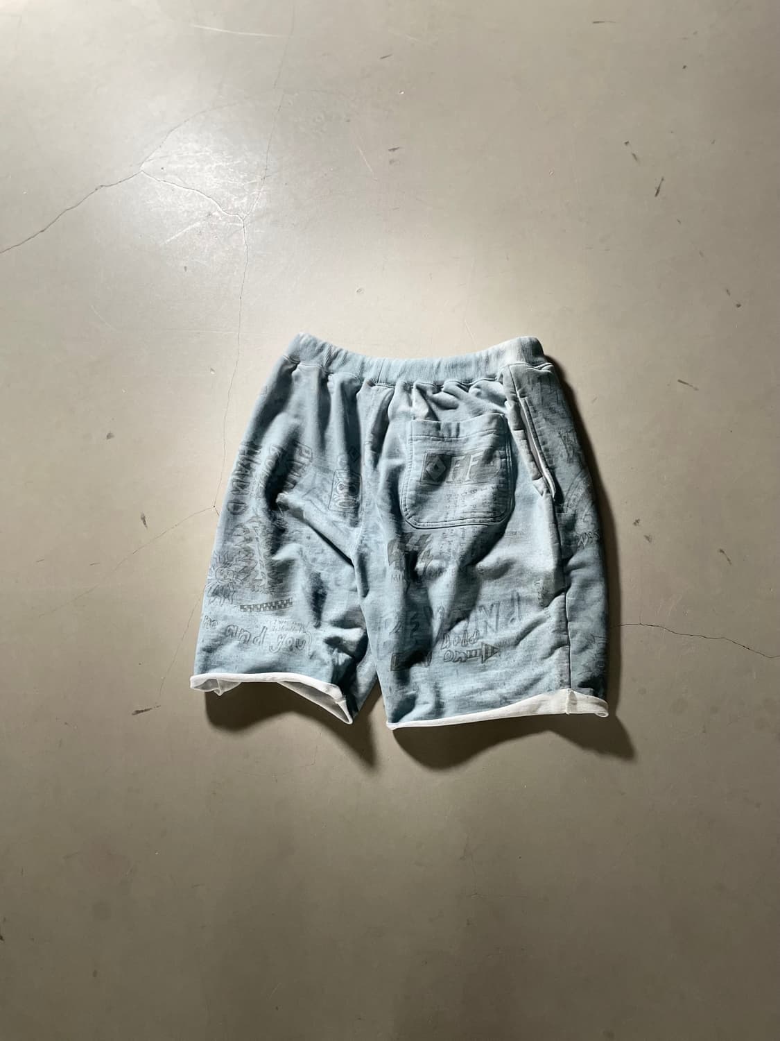 KZ Atelier (One off) 그래픽 아트웍 숏팬츠 상품이미지6