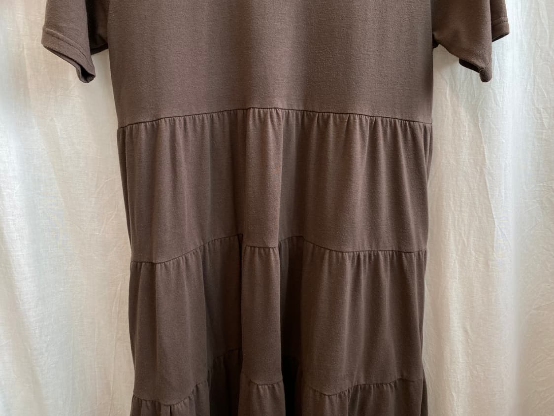 MUMU&CO 브라운 반팔원피스(M) 상품이미지3