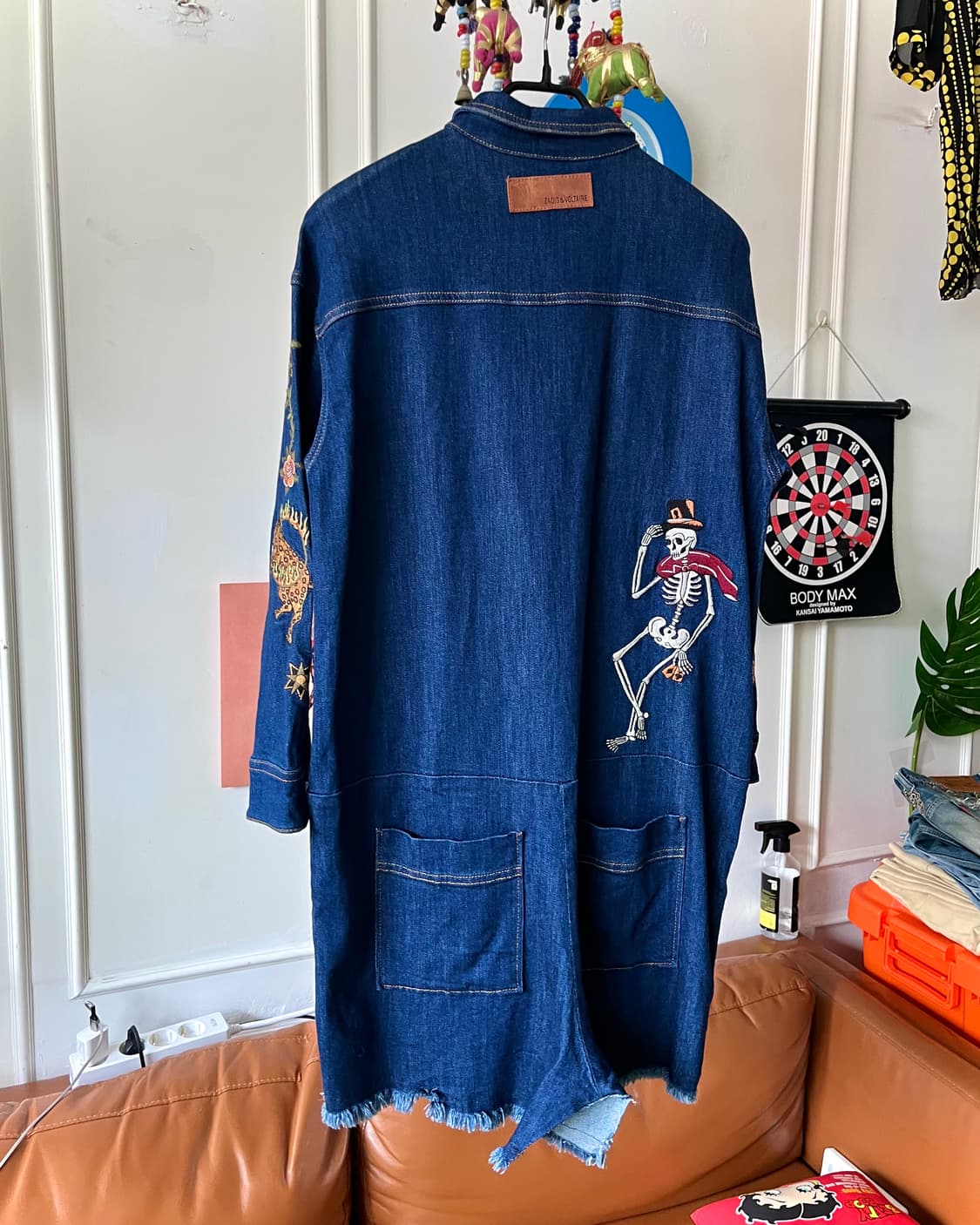 ZADIG & VOLTAIRE Embroidery Denim Coat 상품이미지7