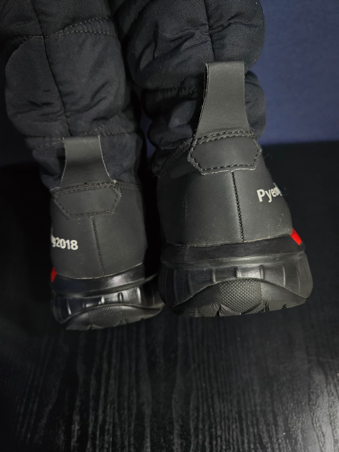 노스페이스 평창에디션 블랙 남성 270 패딩부츠  상품이미지8