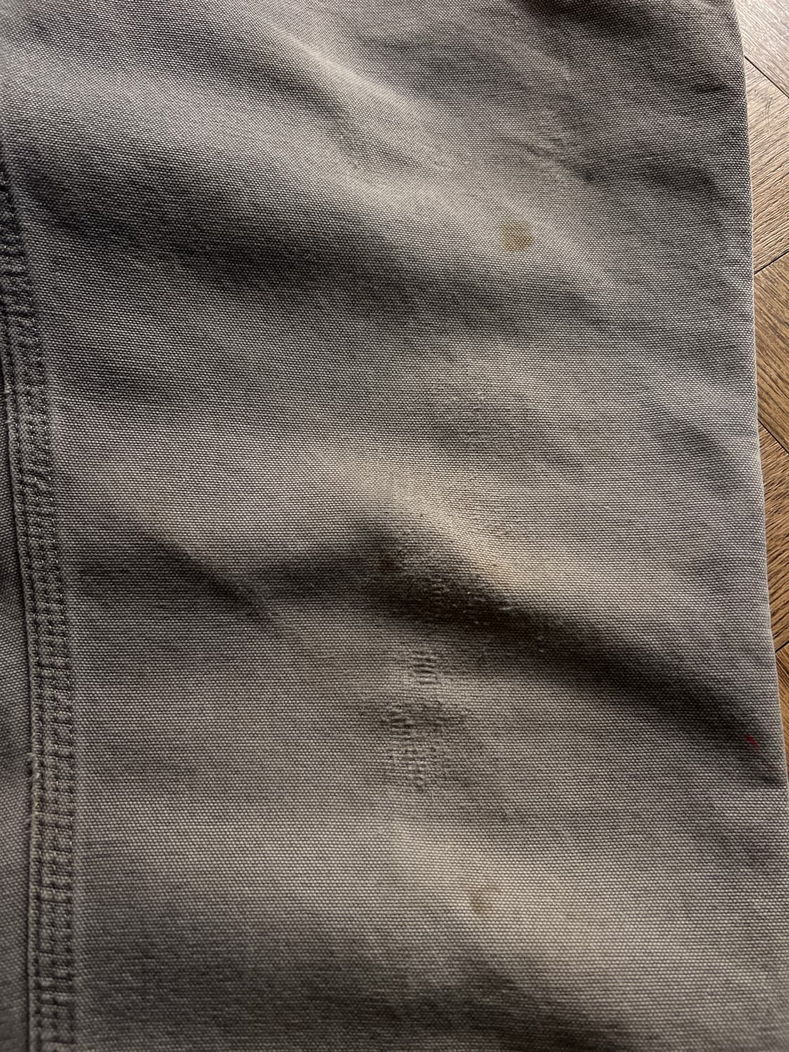 [31]칼하트 USA 더티워싱 그레이 싱글니 워크 팬츠 상품이미지4