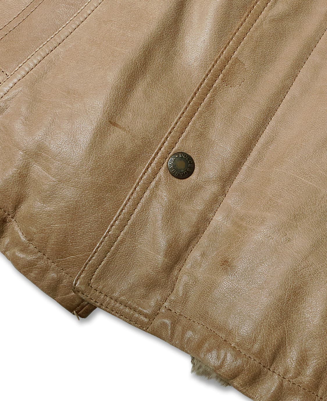 돌체 앤 가바나 [Dolce & Gabbana] 버팔로 토끼털 가죽 자켓 상품이미지9