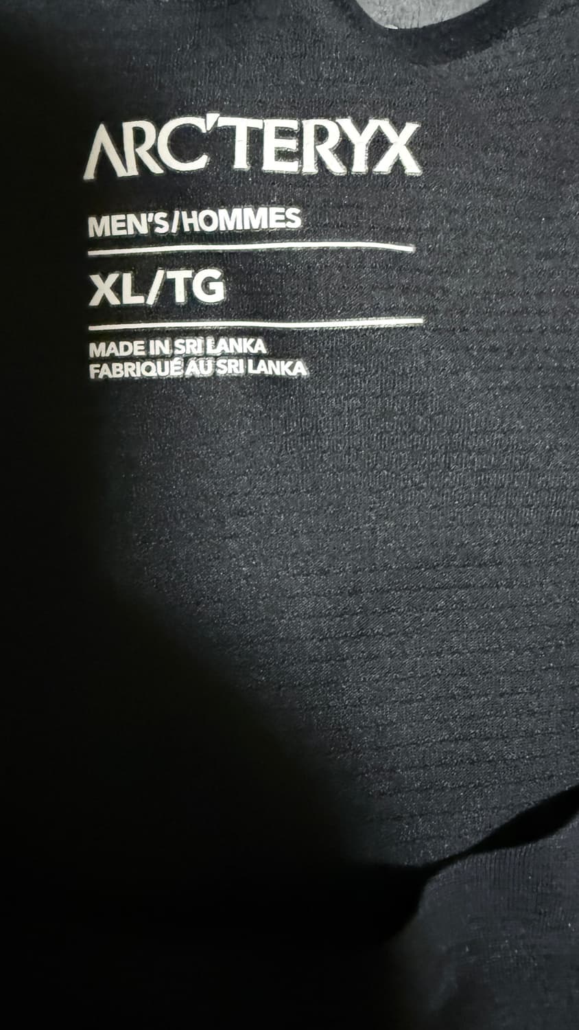 25ss 아크테릭스 노반  반팔 티셔츠 XL 상품이미지3