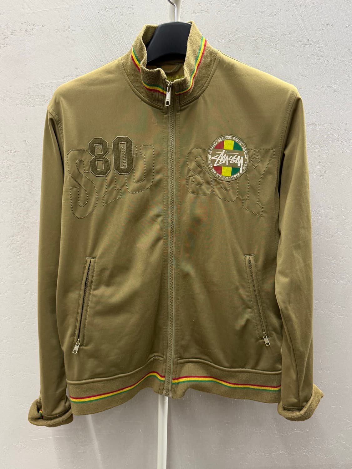 STUSSY 시투시 00s 트랙 자켓 져지 M 상품이미지2