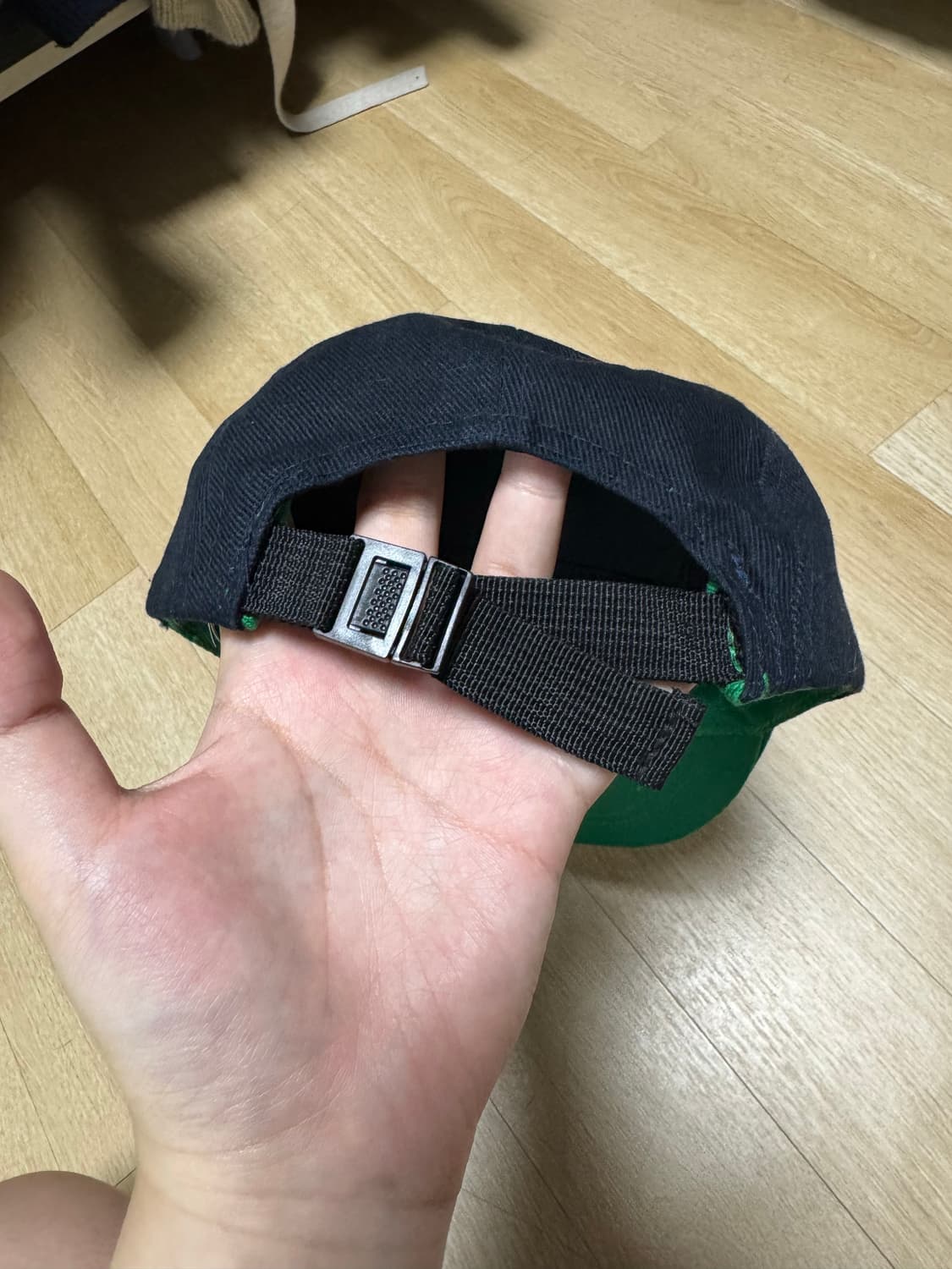 엘엘빈 x 빔즈 롱빌캡 네이비 상품이미지6