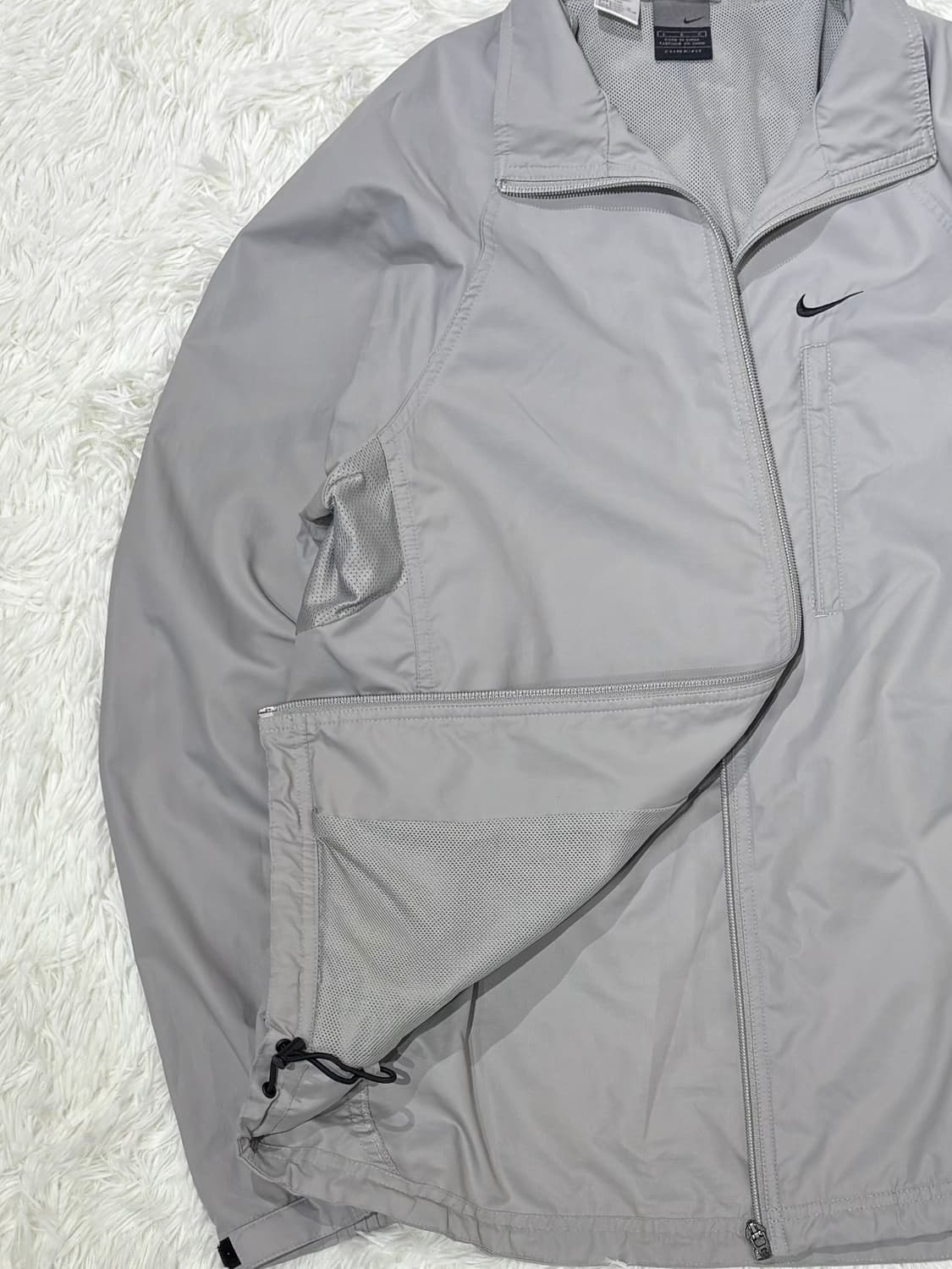 나이키 00‘s 실버그레이 스우시 바람막이 상품이미지6