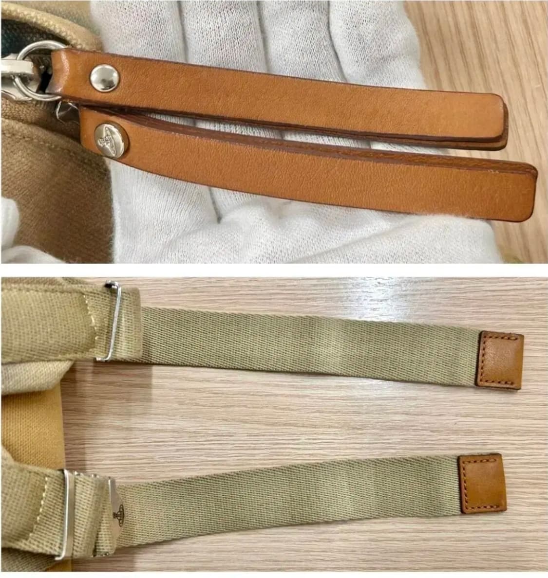 비비안 웨스트우드 락시크 캔버스 백팩 상품이미지8