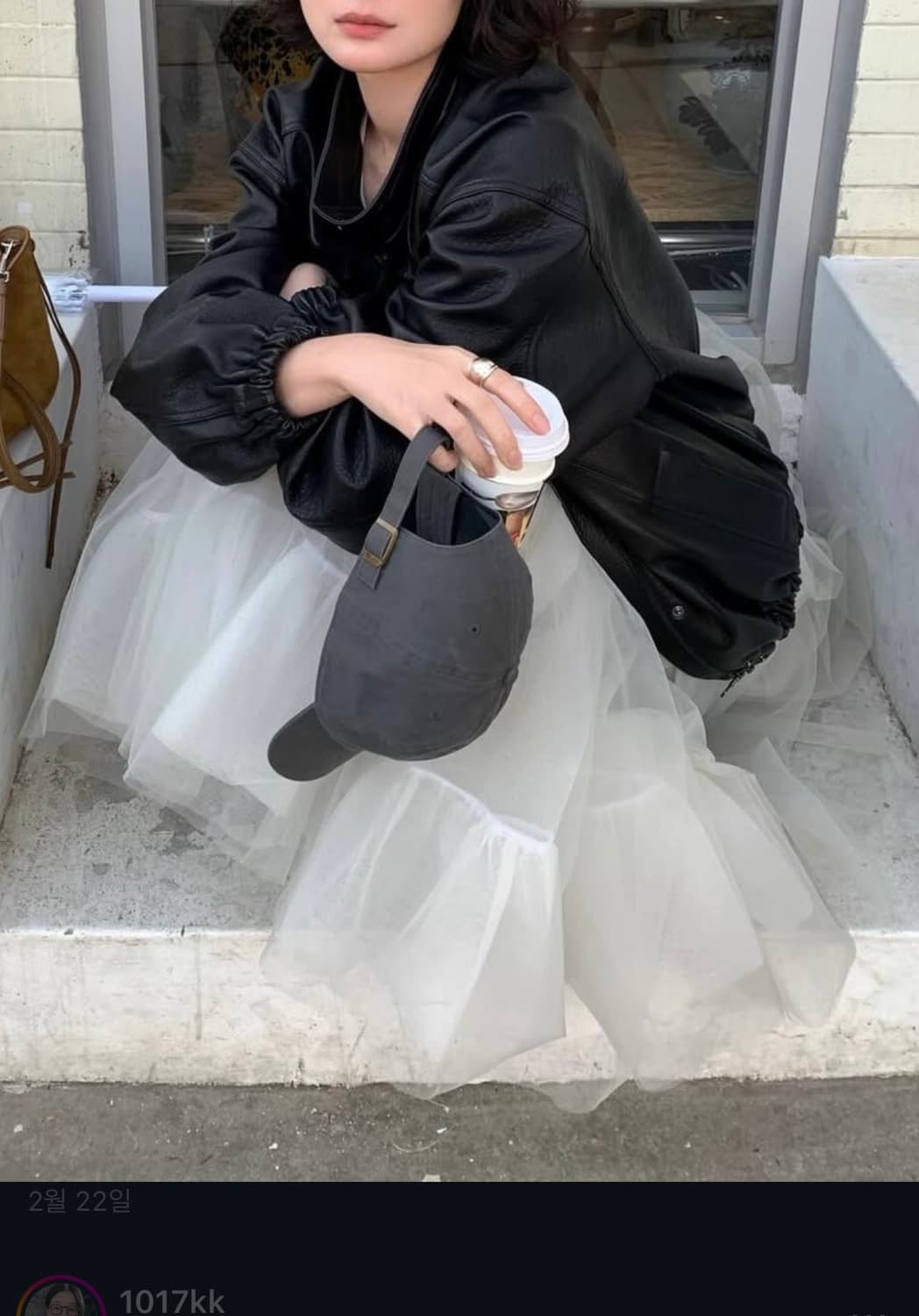 ribbonbit caden leather jacket 상품이미지9