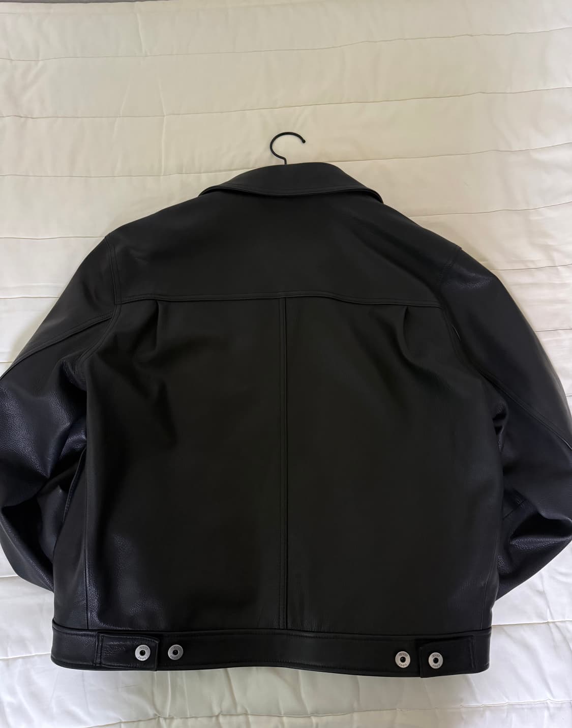 쿠어 고트 스킨 트러커 자켓 M 상품이미지4