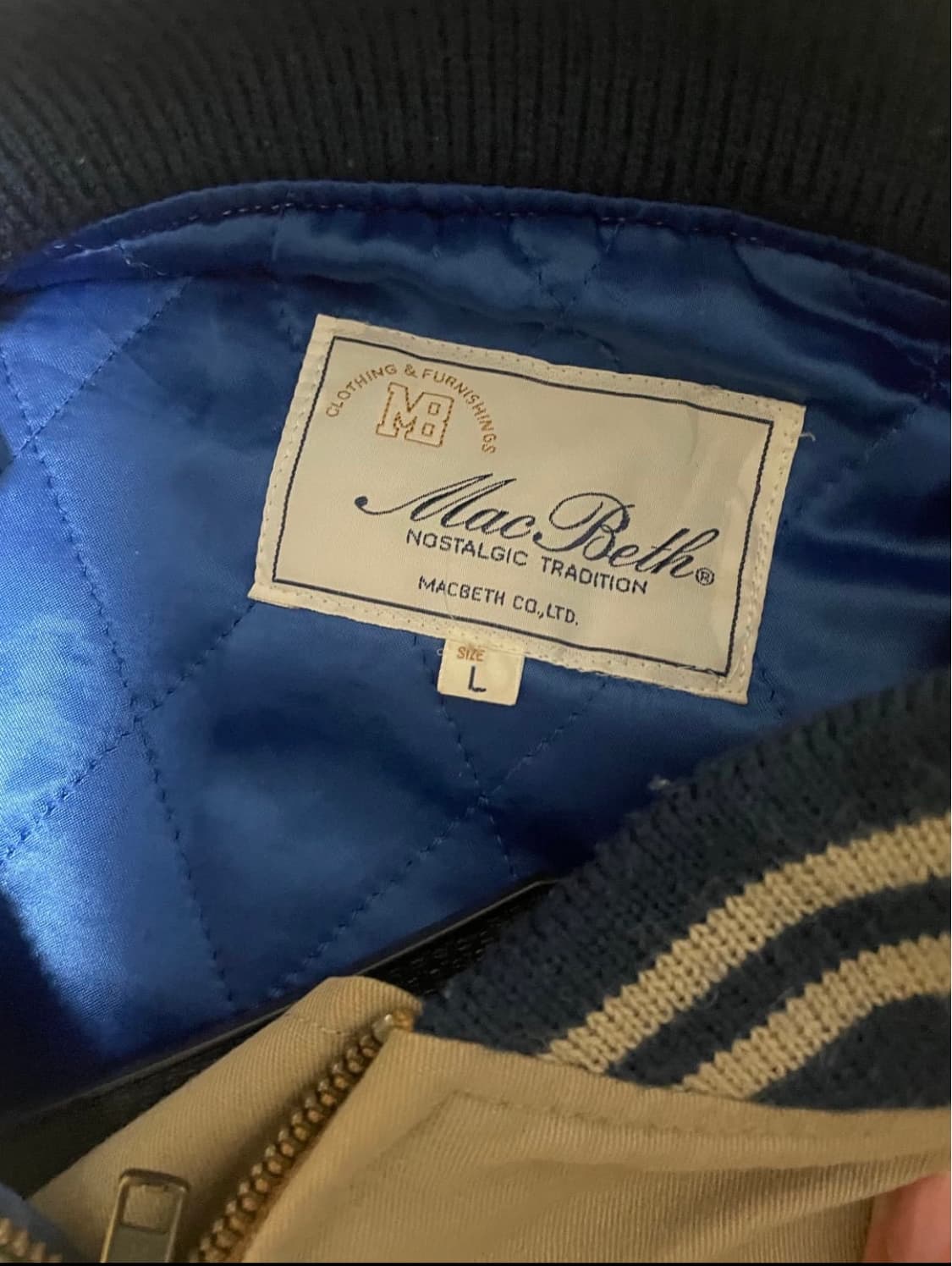 Macbeth 맥베스 바시티 자켓 상품이미지3