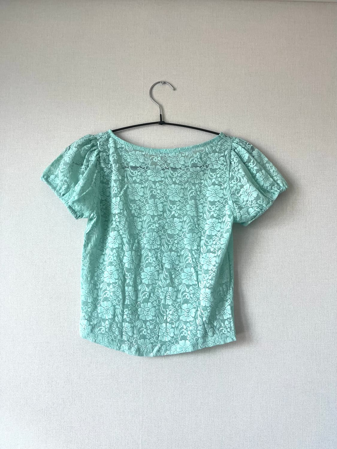 샵페어리 로지 레이스 하프 탑 상품이미지3