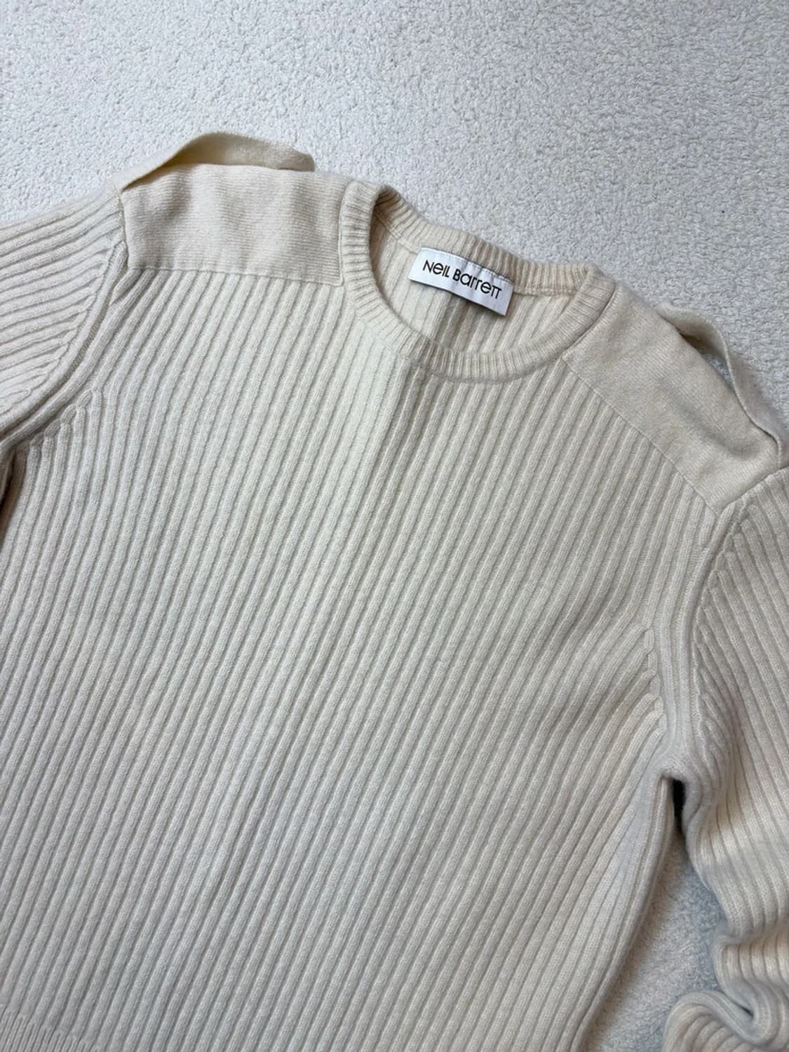 닐바렛 밀리터리 견장 울 스웨터 니트 PN6489 상품이미지2