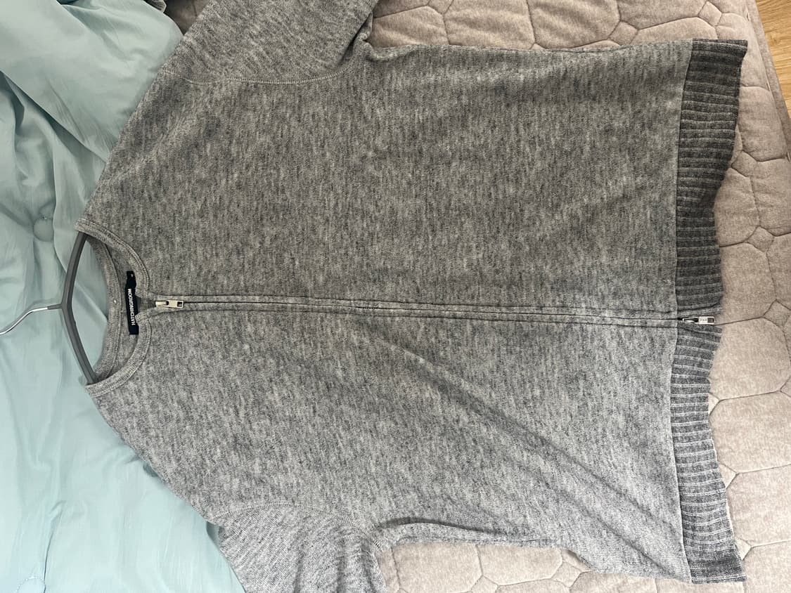 해칭룸 레이어 가디건 m.grey(4) 상품이미지2