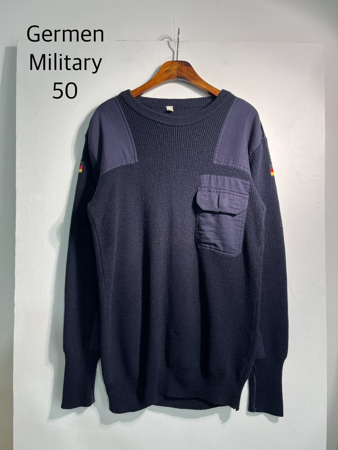 German army knit 독일군 니트 50사이즈 상품이미지1