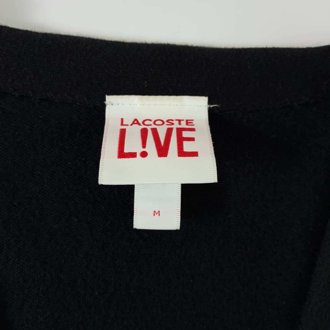 Lacoste  라코스테 와펜 코튼 브이넥 가디건 상품이미지5