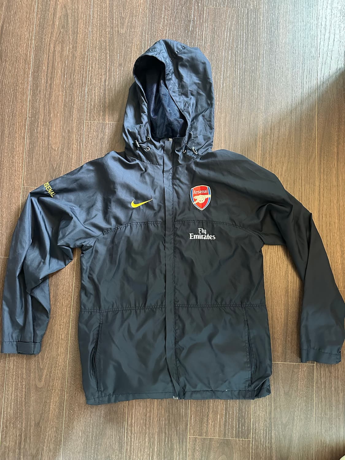 아스날 나이키 바람막이 L 네이비 상품이미지1