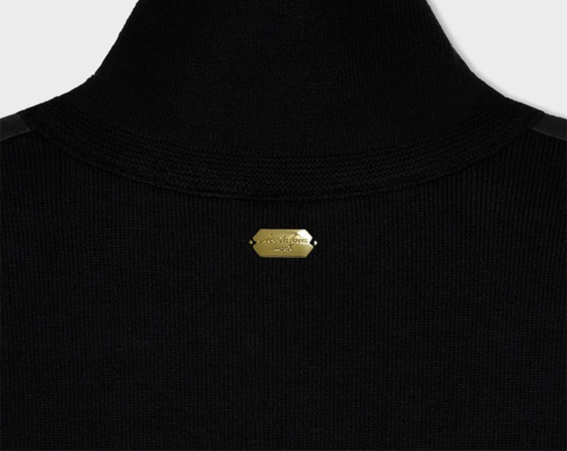 유먼트 덕다운 니트 패딩 블랙 M 상품이미지3