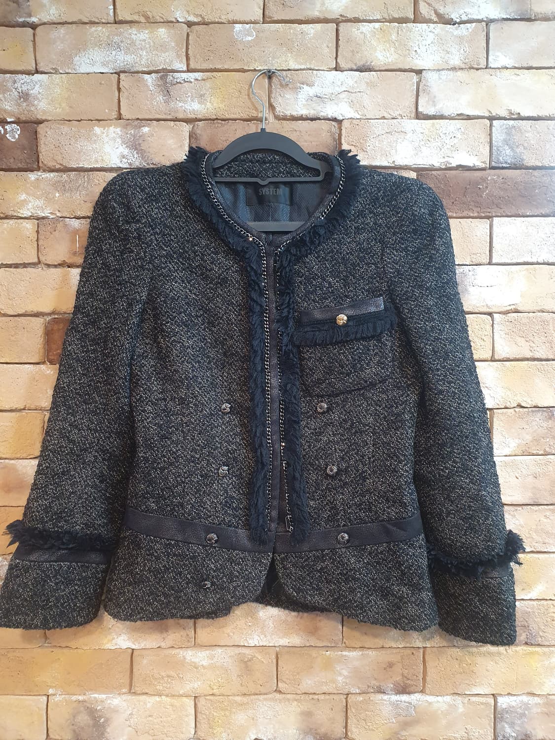 SYSTEM 트위드 자켓 상품이미지1