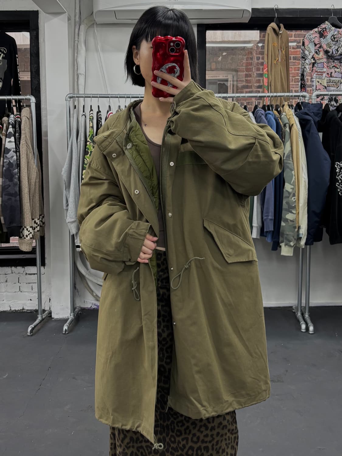 카키 야상자켓 상품이미지2