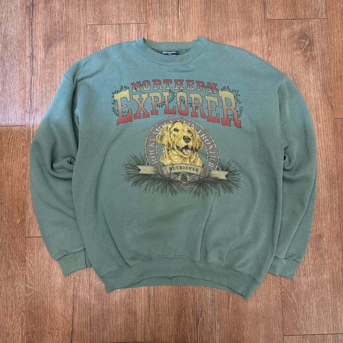 빈티지 리트리버 맨투맨 상품이미지1