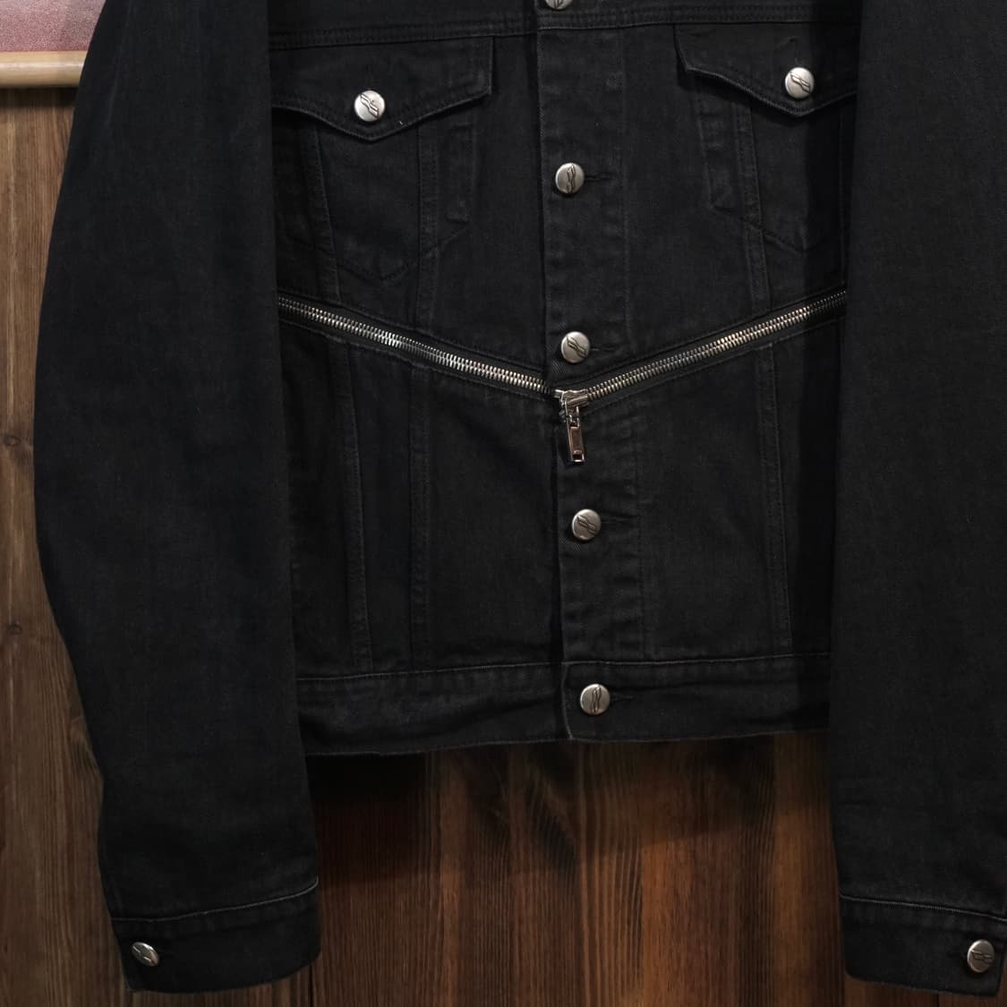 We11done 웰던 지퍼 디테일 데님자켓 상품이미지5