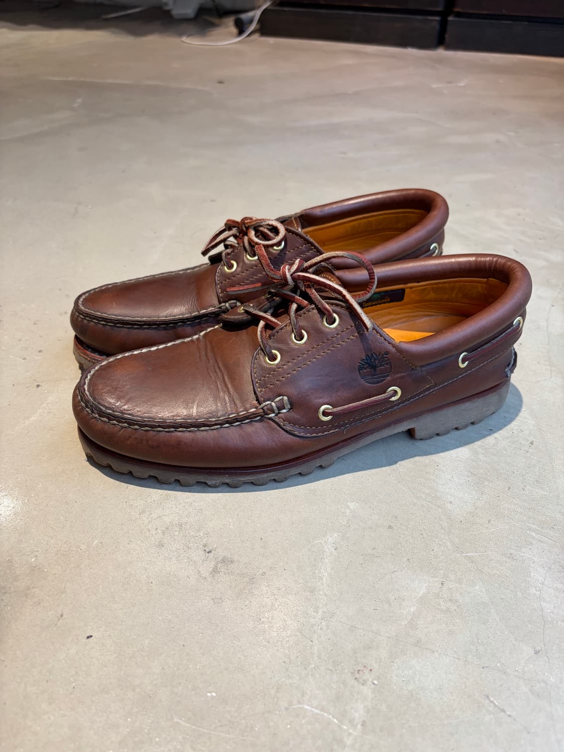 280) 00s Timberland 클래식 3아이 보트 슈즈 상품이미지2