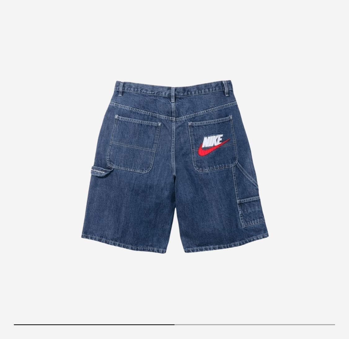 슈프림 나이키 데님 반바지 상품이미지1