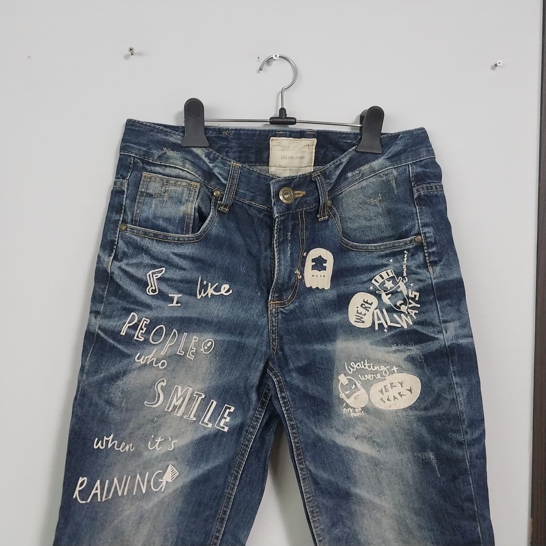 남자31 인치 8부 청바지 상품이미지2