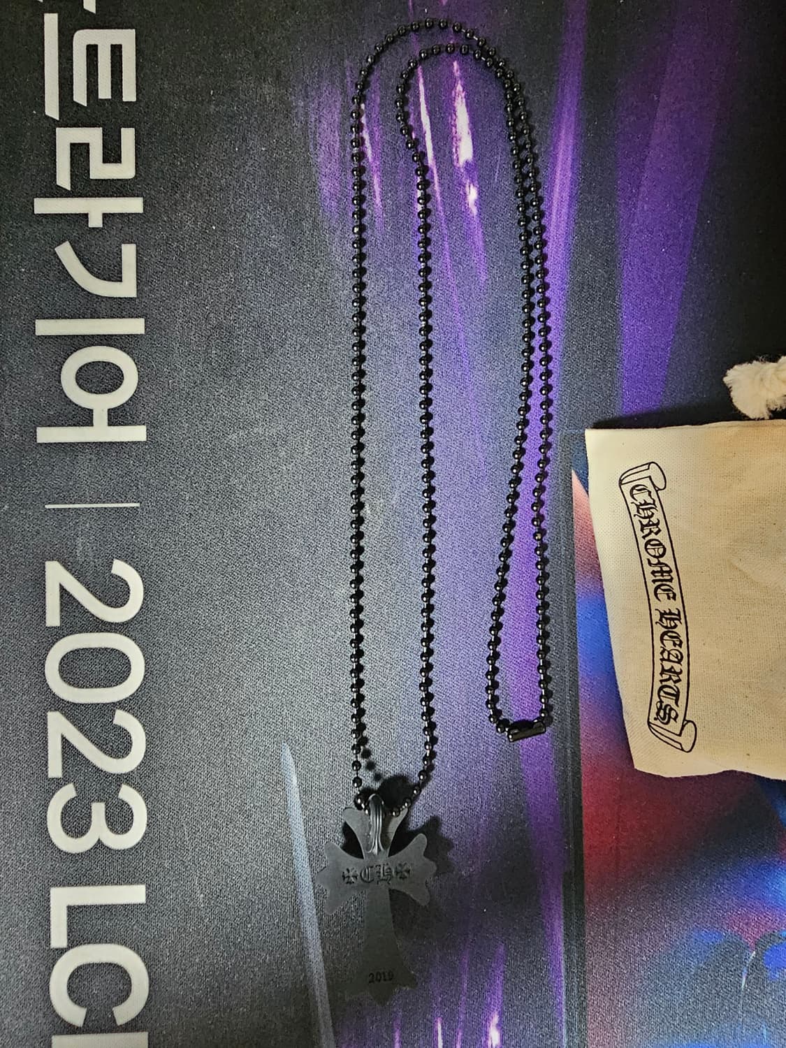 크롬하츠 실리크롬 블랙 급처합니다. 상품이미지3