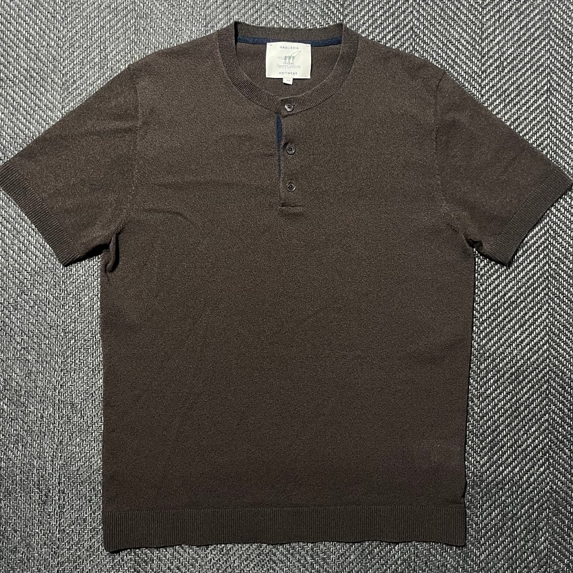 [100] Henry Cottons 헨리코튼 헨리넥 니트 반팔 상품이미지2