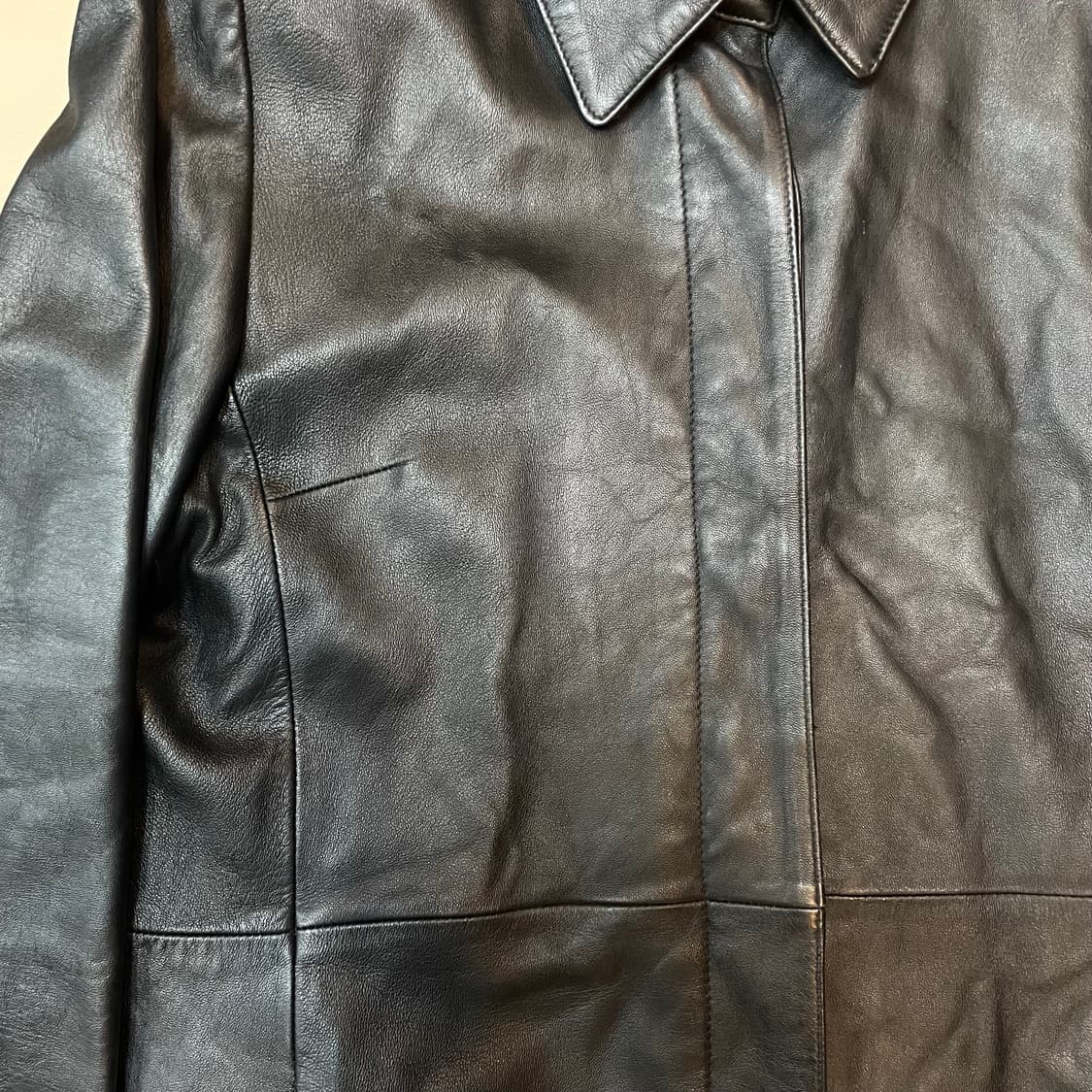 S.L riahh(에셀리아) 여성 양가죽 롱자켓(88) 상품이미지2