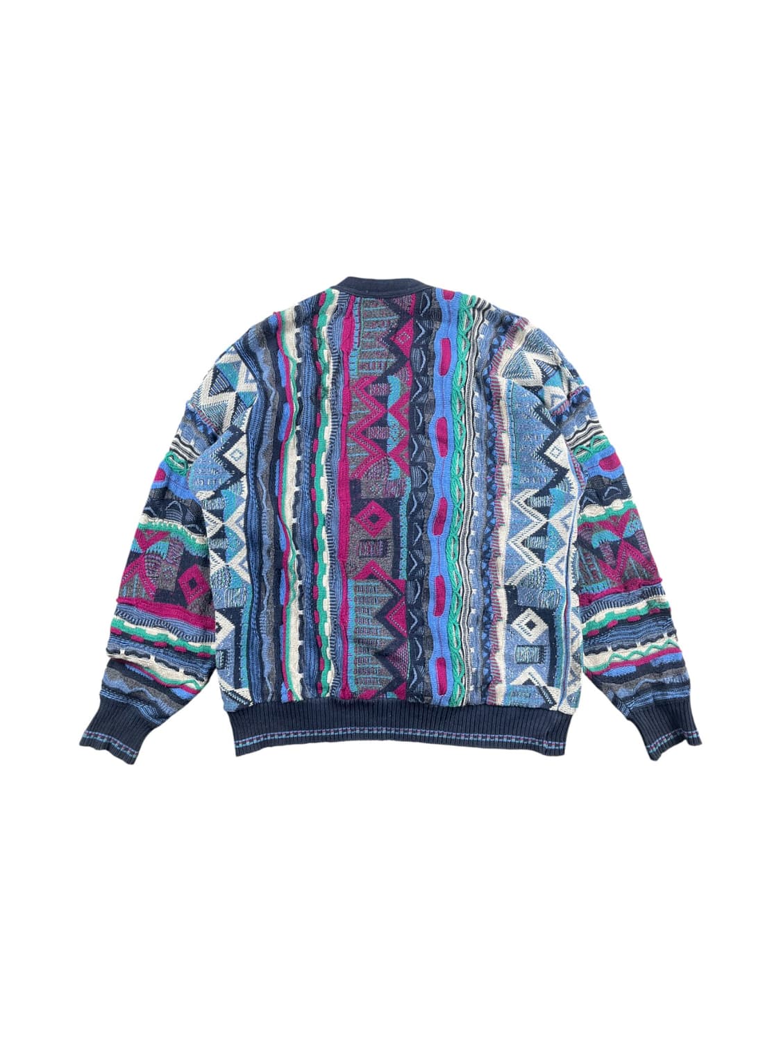 Vintage 불가리아 생산 코튼 혼방 가디건  상품이미지3