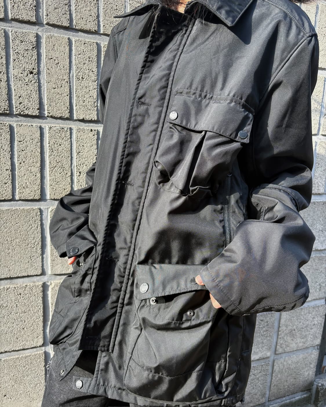 CP 컴퍼니 코팅 베이스 오버핏 자켓 상품이미지6