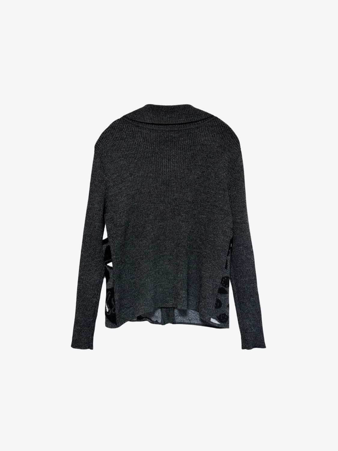 Shawl Collar Cardigan – Dark Grey 상품이미지7