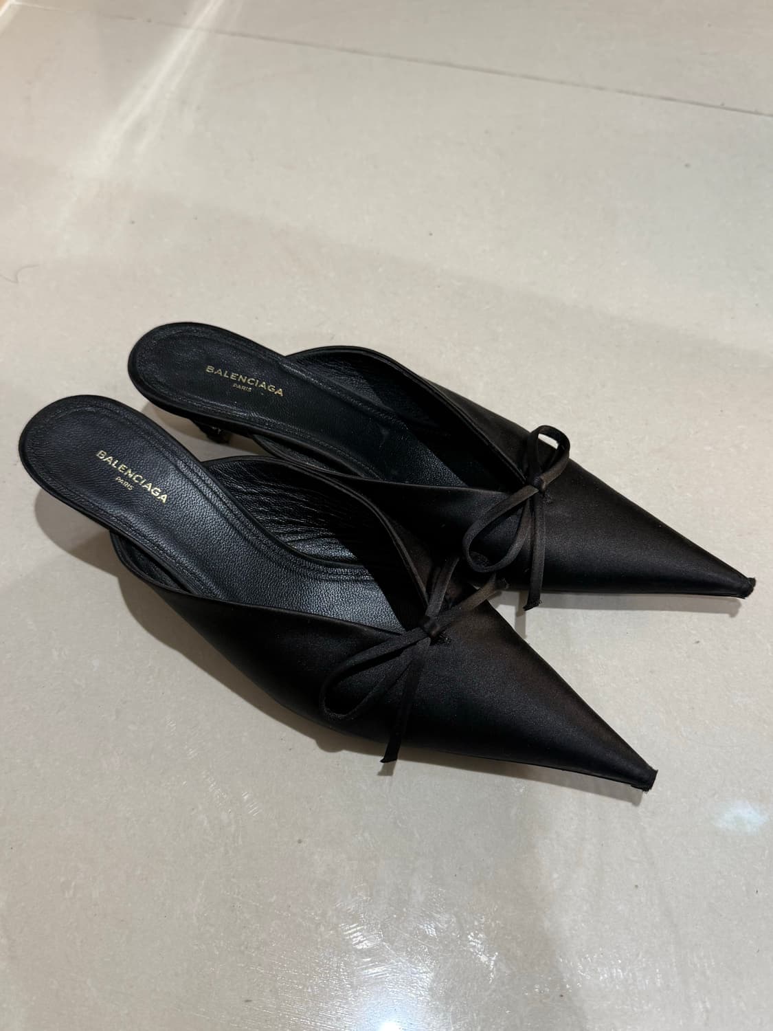 발렌시아가 나이프 뮬 힐 36size 상품이미지1